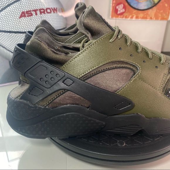 🆕 Nike Air Huarache Cordura 'Cargo Khaki' - Mens Sizes - Picture 2 of 13